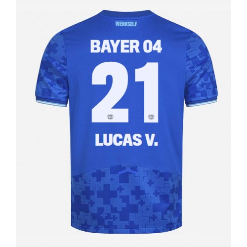 Bayer Leverkusen Lucas Vazquez #21 Alternativní Dres 2025-26 Krátkým Rukávem Bayer Leverkusen Lucas Vazquez #21 Alternativní Dres 2025-26 Krátkým Rukávem