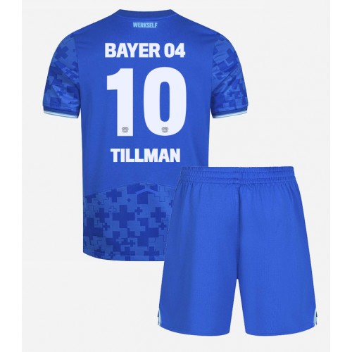 Bayer Leverkusen Malik Tillman #10 Alternativní dres komplet pro Děti 2025-26 Krátkým Rukávem (+ Krátké kalhoty) Bayer Leverkusen Malik Tillman #10 Alternativní dres komplet pro Děti 2025-26 Krátkým Rukávem (+ Krátké kalhoty)