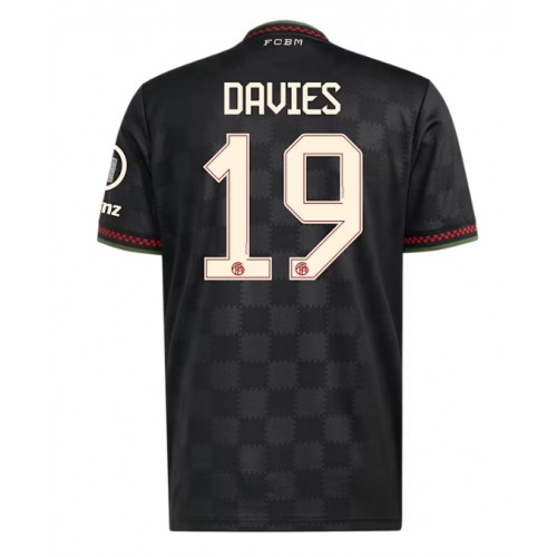 Bayern Munich Alphonso Davies #19 Alternativní Dres 2025-26 Krátkým Rukávem Bayern Munich Alphonso Davies #19 Alternativní Dres 2025-26 Krátkým Rukávem