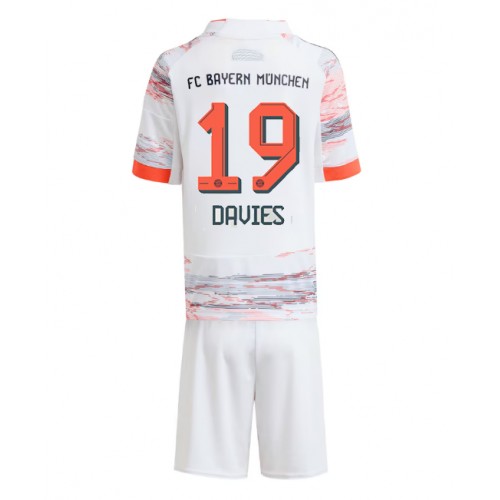 Bayern Munich Alphonso Davies #19 Venkovní dres komplet pro Děti 2025-26 Krátkým Rukávem (+ Krátké kalhoty) Bayern Munich Alphonso Davies #19 Venkovní dres komplet pro Děti 2025-26 Krátkým Rukávem (+ Krátké kalhoty)