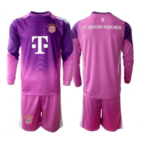 Bayern Munich Brankář Alternativní dres komplet pro Děti 2025-26 Dlouhým Rukávem (+ Krátké kalhoty) Bayern Munich Brankář Alternativní dres komplet pro Děti 2025-26 Dlouhým Rukávem (+ Krátké kalhoty)