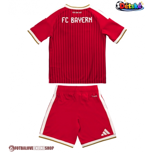 Bayern Munich Domácí dres komplet pro Děti 2026-27 Krátkým Rukávem (+ Krátké kalhoty)