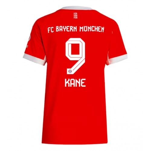 Bayern Munich Harry Kane #9 Domácí Dres pro Dámy 2025-26 Krátkým Rukávem Bayern Munich Harry Kane #9 Domácí Dres pro Dámy 2025-26 Krátkým Rukávem