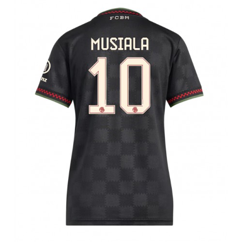 Bayern Munich Jamal Musiala #10 Alternativní Dres pro Dámy 2025-26 Krátkým Rukávem Bayern Munich Jamal Musiala #10 Alternativní Dres pro Dámy 2025-26 Krátkým Rukávem