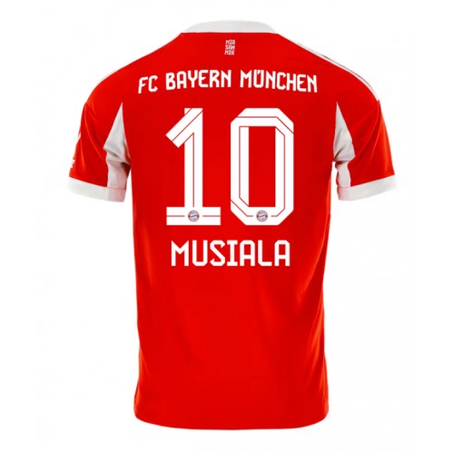 Bayern Munich Jamal Musiala #10 Domácí Dres 2025-26 Krátkým Rukávem Bayern Munich Jamal Musiala #10 Domácí Dres 2025-26 Krátkým Rukávem