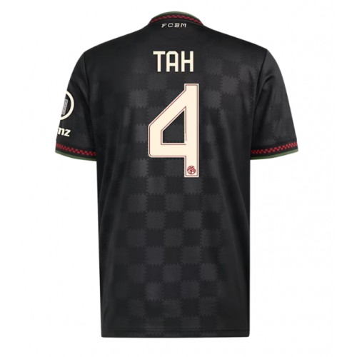 Bayern Munich Jonathan Tah #4 Alternativní Dres 2025-26 Krátkým Rukávem Bayern Munich Jonathan Tah #4 Alternativní Dres 2025-26 Krátkým Rukávem