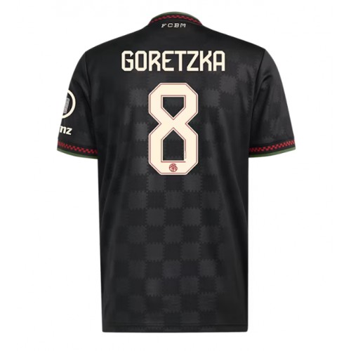 Bayern Munich Leon Goretzka #8 Alternativní Dres 2025-26 Krátkým Rukávem Bayern Munich Leon Goretzka #8 Alternativní Dres 2025-26 Krátkým Rukávem