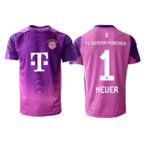 Bayern Munich Manuel Neuer #1 Brankář Alternativní Dres 2025-26 Krátkým Rukávem Bayern Munich Manuel Neuer #1 Brankář Alternativní Dres 2025-26 Krátkým Rukávem