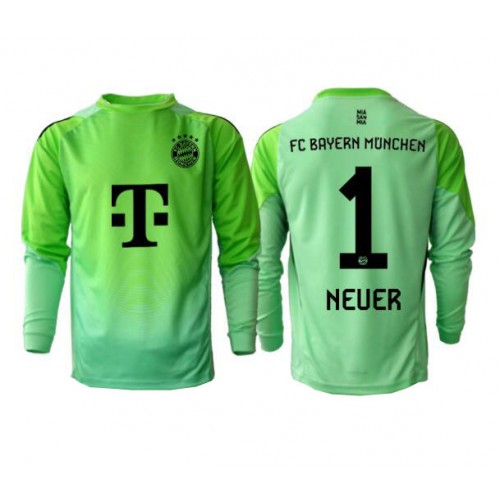 Bayern Munich Manuel Neuer #1 Brankář Domácí Dres 2025-26 Dlouhým Rukávem Bayern Munich Manuel Neuer #1 Brankář Domácí Dres 2025-26 Dlouhým Rukávem