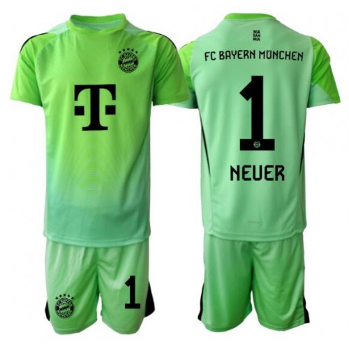 Bayern Munich Manuel Neuer #1 Brankář Domácí dres komplet pro Děti 2025-26 Krátkým Rukávem (+ Krátké kalhoty) Bayern Munich Manuel Neuer #1 Brankář Domácí dres komplet pro Děti 2025-26 Krátkým Rukávem (+ Krátké kalhoty)