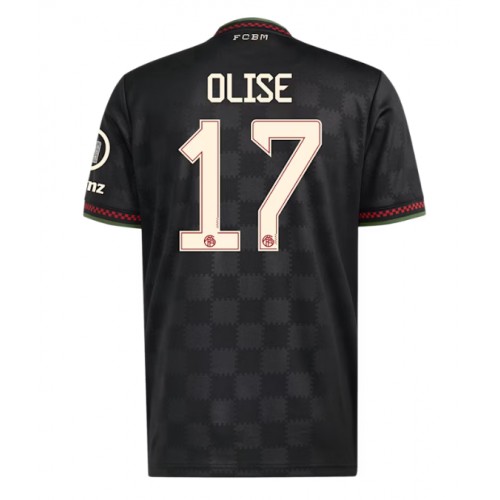 Bayern Munich Michael Olise #17 Alternativní Dres 2025-26 Krátkým Rukávem Bayern Munich Michael Olise #17 Alternativní Dres 2025-26 Krátkým Rukávem