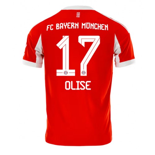 Bayern Munich Michael Olise #17 Domácí Dres 2025-26 Krátkým Rukávem Bayern Munich Michael Olise #17 Domácí Dres 2025-26 Krátkým Rukávem