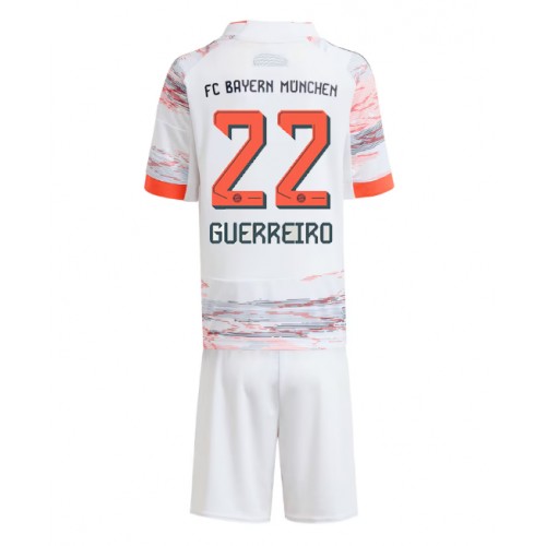 Bayern Munich Raphael Guerreiro #22 Venkovní dres komplet pro Děti 2025-26 Krátkým Rukávem (+ Krátké kalhoty) Bayern Munich Raphael Guerreiro #22 Venkovní dres komplet pro Děti 2025-26 Krátkým Rukávem (+ Krátké kalhoty)