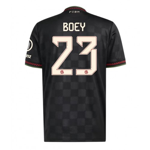 Bayern Munich Sacha Boey #23 Alternativní Dres 2025-26 Krátkým Rukávem Bayern Munich Sacha Boey #23 Alternativní Dres 2025-26 Krátkým Rukávem