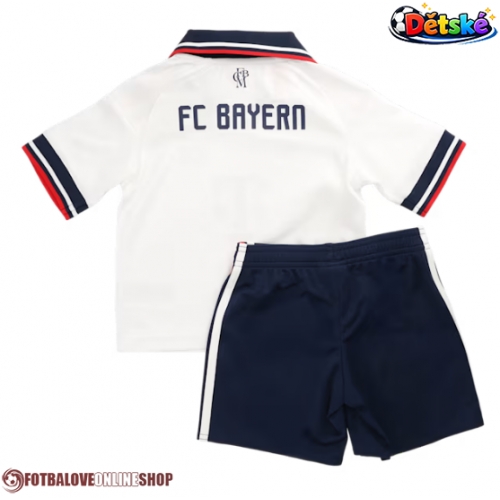 Bayern Munich Venkovní dres komplet pro Děti 2026-27 Krátkým Rukávem (+ Krátké kalhoty)