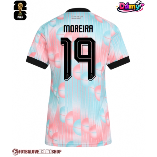 Belgie Diego Moreira #19 Venkovní Dres pro Dámy MS 2026 Krátkým Rukávem