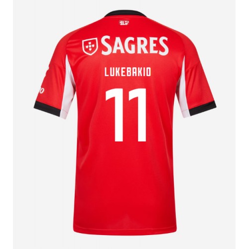 Benfica Dodi Lukebakio #11 Domácí Dres 2025-26 Krátkým Rukávem Benfica Dodi Lukebakio #11 Domácí Dres 2025-26 Krátkým Rukávem