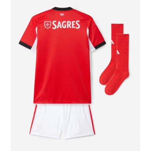 Benfica Domácí dres komplet pro Děti 2025-26 Krátkým Rukávem (+ Krátké kalhoty) Benfica Domácí dres komplet pro Děti 2025-26 Krátkým Rukávem (+ Krátké kalhoty)