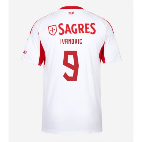 Benfica Franjo Ivanovic #9 Alternativní Dres 2025-26 Krátkým Rukávem Benfica Franjo Ivanovic #9 Alternativní Dres 2025-26 Krátkým Rukávem