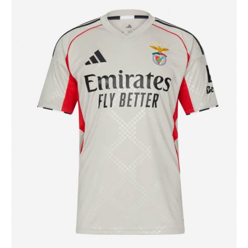 Benfica Vangelis Pavlidis #14 Venkovní Dres 2025-26 Krátkým Rukávem Benfica Vangelis Pavlidis #14 Venkovní Dres 2025-26 Krátkým Rukávem