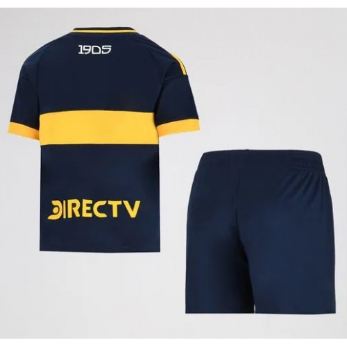 Boca Juniors Domácí dres komplet pro Děti 2025-26 Krátkým Rukávem (+ Krátké kalhoty)