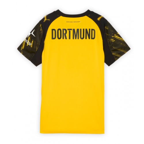 Borussia Dortmund Domácí Dres pro Dámy 2025-26 Krátkým Rukávem Borussia Dortmund Domácí Dres pro Dámy 2025-26 Krátkým Rukávem