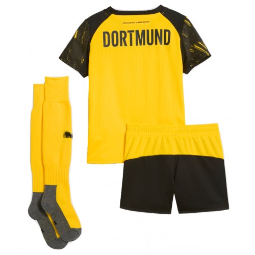 Borussia Dortmund Domácí dres komplet pro Děti 2025-26 Krátkým Rukávem (+ Krátké kalhoty) Borussia Dortmund Domácí dres komplet pro Děti 2025-26 Krátkým Rukávem (+ Krátké kalhoty)
