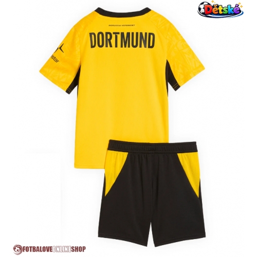 Borussia Dortmund Domácí dres komplet pro Děti 2026-27 Krátkým Rukávem (+ Krátké kalhoty)