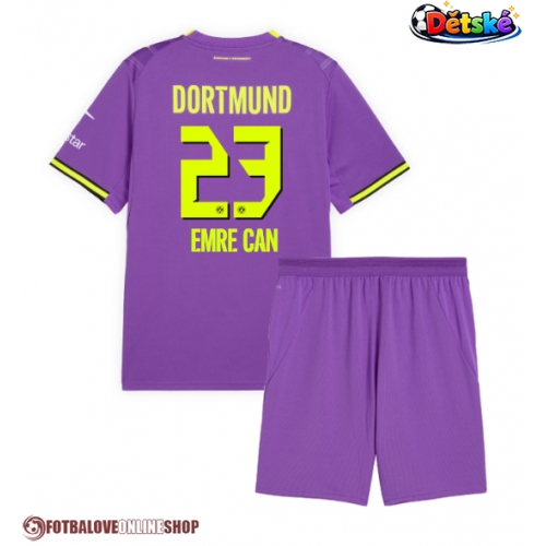 Borussia Dortmund Emre Can #23 Alternativní dres komplet pro Děti 2026-27 Krátkým Rukávem (+ Krátké kalhoty)