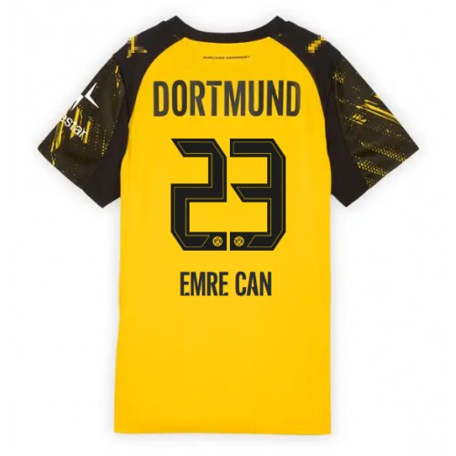 Borussia Dortmund Emre Can #23 Domácí Dres pro Dámy 2025-26 Krátkým Rukávem Borussia Dortmund Emre Can #23 Domácí Dres pro Dámy 2025-26 Krátkým Rukávem