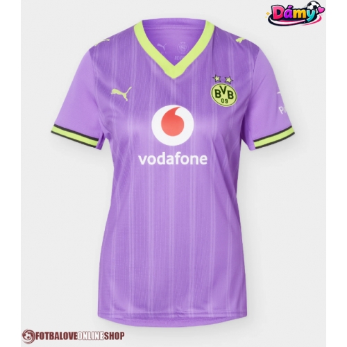 Borussia Dortmund Ethan Nwaneri #18 Alternativní Dres pro Dámy 2026-27 Krátkým Rukávem