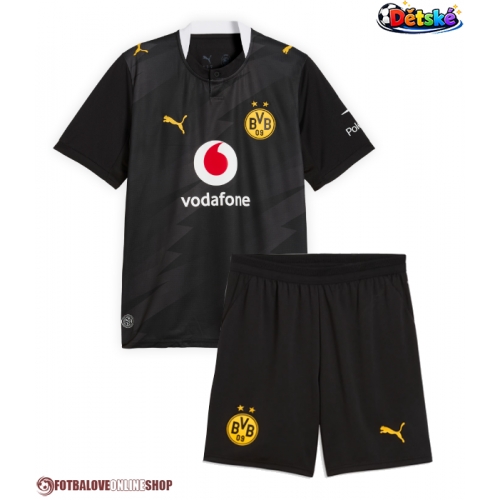 Borussia Dortmund Fabio Silva #21 Venkovní dres komplet pro Děti 2026-27 Krátkým Rukávem (+ Krátké kalhoty)