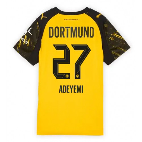 Borussia Dortmund Karim Adeyemi #27 Domácí Dres pro Dámy 2025-26 Krátkým Rukávem