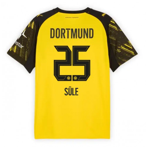 Borussia Dortmund Niklas Sule #25 Domácí Dres 2025-26 Krátkým Rukávem Borussia Dortmund Niklas Sule #25 Domácí Dres 2025-26 Krátkým Rukávem