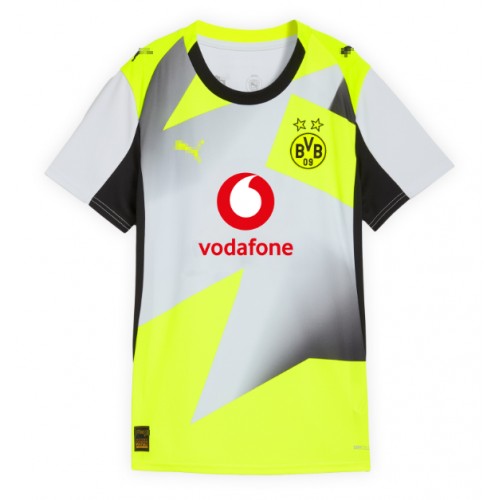 Borussia Dortmund Niklas Sule #25 Venkovní Dres pro Dámy 2025-26 Krátkým Rukávem Borussia Dortmund Niklas Sule #25 Venkovní Dres pro Dámy 2025-26 Krátkým Rukávem