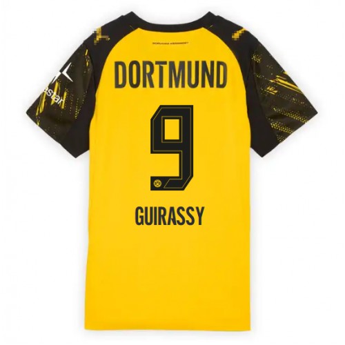 Borussia Dortmund Serhou Guirassy #9 Domácí Dres pro Dámy 2025-26 Krátkým Rukávem Borussia Dortmund Serhou Guirassy #9 Domácí Dres pro Dámy 2025-26 Krátkým Rukávem