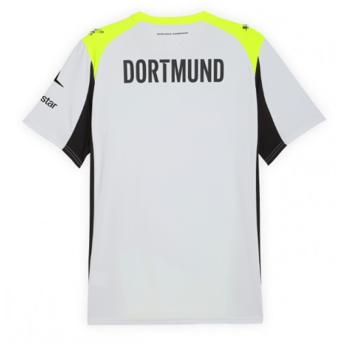 Borussia Dortmund Venkovní Dres 2025-26 Krátkým Rukávem Borussia Dortmund Venkovní Dres 2025-26 Krátkým Rukávem