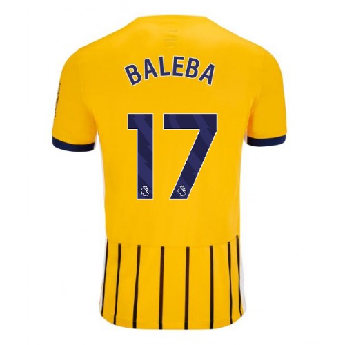 Brighton Carlos Baleba #17 Alternativní Dres 2025-26 Krátkým Rukávem Brighton Carlos Baleba #17 Alternativní Dres 2025-26 Krátkým Rukávem