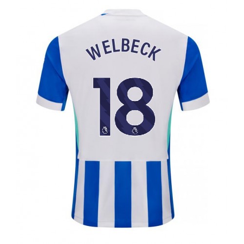 Brighton Danny Welbeck #18 Domácí Dres 2025-26 Krátkým Rukávem Brighton Danny Welbeck #18 Domácí Dres 2025-26 Krátkým Rukávem