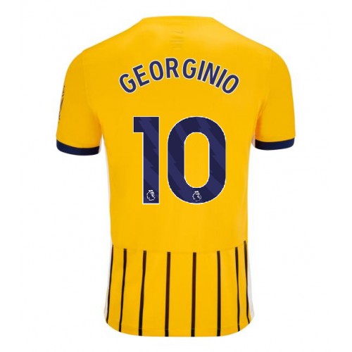 Brighton Georginio Rutter #10 Alternativní Dres 2025-26 Krátkým Rukávem Brighton Georginio Rutter #10 Alternativní Dres 2025-26 Krátkým Rukávem