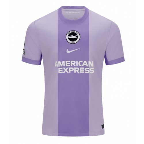 Brighton Georginio Rutter #10 Venkovní Dres 2025-26 Krátkým Rukávem Brighton Georginio Rutter #10 Venkovní Dres 2025-26 Krátkým Rukávem