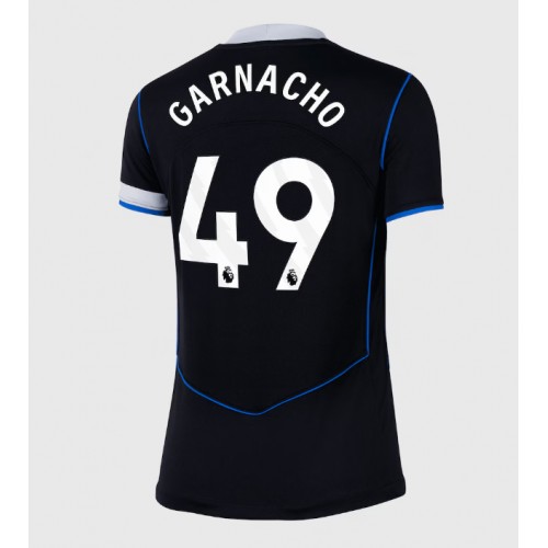 Chelsea Alejandro Garnacho #49 Alternativní Dres pro Dámy 2025-26 Krátkým Rukávem Chelsea Alejandro Garnacho #49 Alternativní Dres pro Dámy 2025-26 Krátkým Rukávem