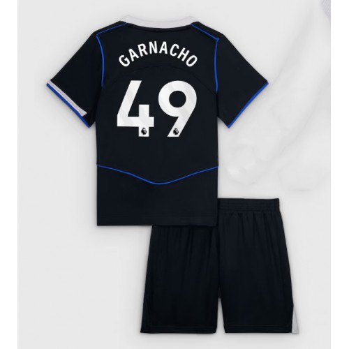 Chelsea Alejandro Garnacho #49 Alternativní dres komplet pro Děti 2025-26 Krátkým Rukávem (+ Krátké kalhoty) Chelsea Alejandro Garnacho #49 Alternativní dres komplet pro Děti 2025-26 Krátkým Rukávem (+ Krátké kalhoty)