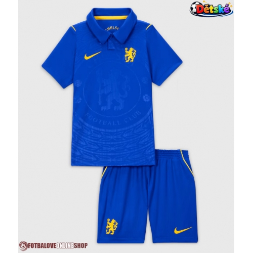 Chelsea Enzo Fernandez #8 Domácí dres komplet pro Děti 2026-27 Krátkým Rukávem (+ Krátké kalhoty)