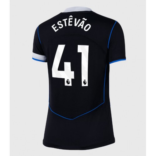 Chelsea Estevao Willian #41 Alternativní Dres pro Dámy 2025-26 Krátkým Rukávem Chelsea Estevao Willian #41 Alternativní Dres pro Dámy 2025-26 Krátkým Rukávem