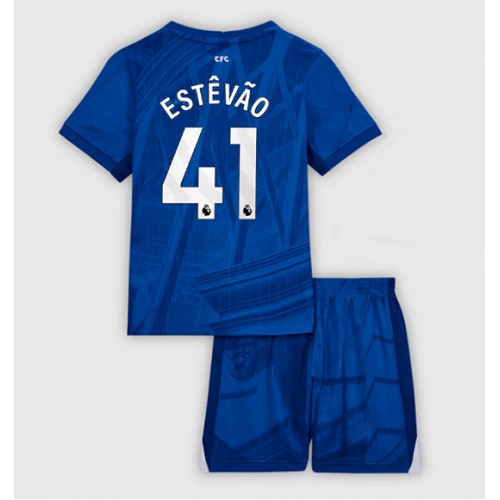 Chelsea Estevao Willian #41 Domácí dres komplet pro Děti 2025-26 Krátkým Rukávem (+ Krátké kalhoty) Chelsea Estevao Willian #41 Domácí dres komplet pro Děti 2025-26 Krátkým Rukávem (+ Krátké kalhoty)