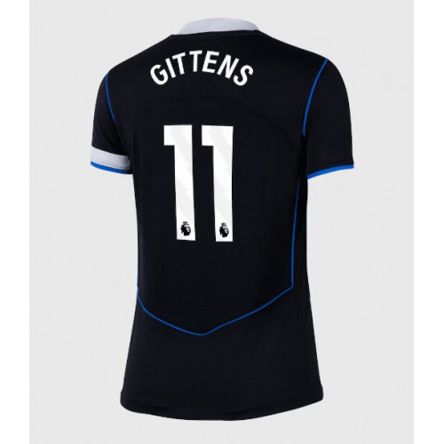Chelsea Jamie Gittens #11 Alternativní Dres pro Dámy 2025-26 Krátkým Rukávem Chelsea Jamie Gittens #11 Alternativní Dres pro Dámy 2025-26 Krátkým Rukávem