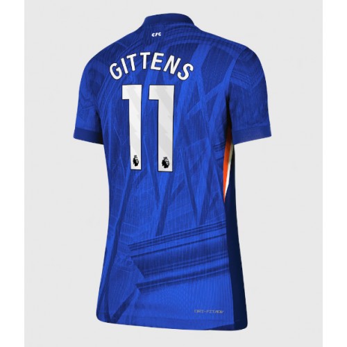Chelsea Jamie Gittens #11 Domácí Dres pro Dámy 2025-26 Krátkým Rukávem Chelsea Jamie Gittens #11 Domácí Dres pro Dámy 2025-26 Krátkým Rukávem