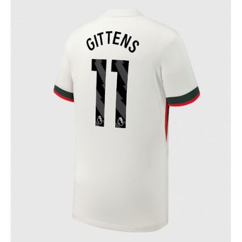 Chelsea Jamie Gittens #11 Venkovní Dres 2025-26 Krátkým Rukávem Chelsea Jamie Gittens #11 Venkovní Dres 2025-26 Krátkým Rukávem