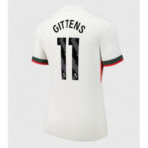 Chelsea Jamie Gittens #11 Venkovní Dres pro Dámy 2025-26 Krátkým Rukávem Chelsea Jamie Gittens #11 Venkovní Dres pro Dámy 2025-26 Krátkým Rukávem